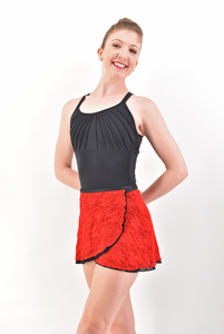 Diane Lace Reversible 2 in 1 Skirt by AK Dancewear